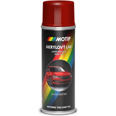 Motip sprej Škoda akrylový autolak 150 ml SD9891 červená sensual metalíza – Hledejceny.cz