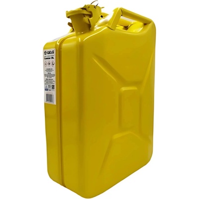 GELG Kovový kanister na palivo žltá 20 l