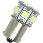 CarMart Диодна крушка тип ba15s с 13 smd диода единична светлина Жълт