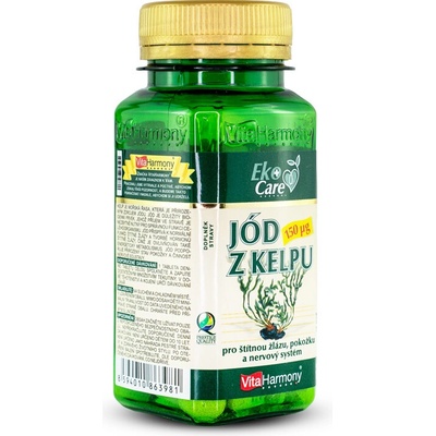 VitaHarmony Jód z kelpu 150mcg 150 tablet