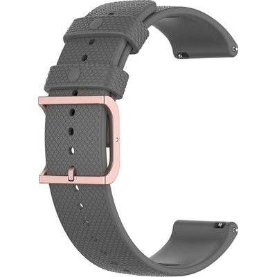 BStrap Silicone Rain remienok na Huawei Watch GT3 46mm, dark gray