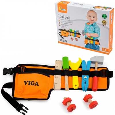 Viga opasek s dřevěným nářadím