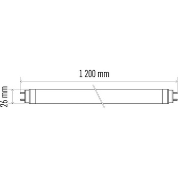 Emos LED zářivka LINEAR T8 18W 120cm Neutrální bílá