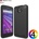 Motorola Moto C Plus Удароустойчив Carbon Fiber Калъф и Протектор