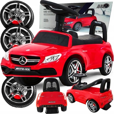 Milly Mally Mercedes-Benz AMG C63 Coupe červené