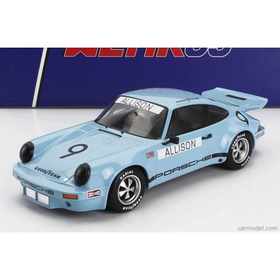 Carrera Werk83 Porsche 911 3.0 Rsr N 9 Iroc Riverside 1974 Bobby Allison Světle Modrá 1:18