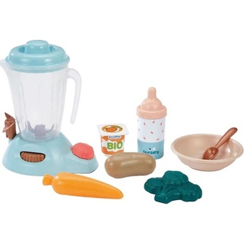 Ecoiffier Игрален комплект Ecoiffier - Комплект за хранене на бебе, 8 части (7900001834)