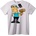 NOONEBRAND Тениска Bart Simpson Drippin - 2XL, Black