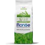 Monge Natural Superpremium All Breeds Adult Monoprotein Rabbit with Rice & Potatoes - суха храна за кучета в зряла възраст от всички породи - 12кг