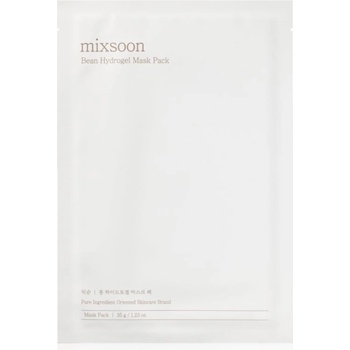 mixsoon Bean Hydrogel Mask Pack интензивна хидрогелна маска за освежаване и хидратация 35 гр