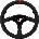 Simagic Round-Shaped Steering wheel without HUB (P-330R(LEATHER))