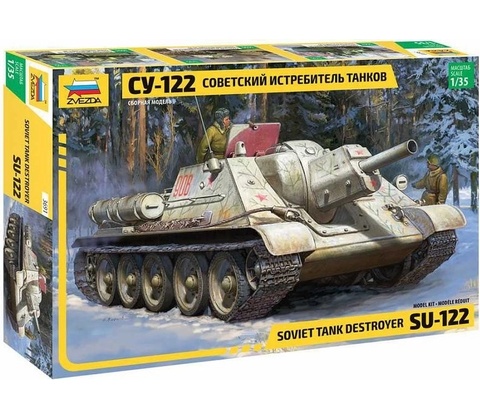 Zvezda SU-122 1:35