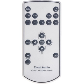 GENERAL TIVOLI AUDIO Music System 3 - дистанционно управление дубликат (Music System 3)