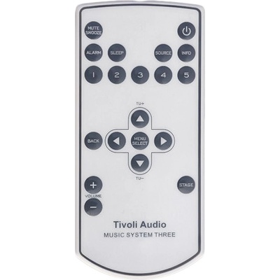 GENERAL TIVOLI AUDIO Music System 3 - дистанционно управление дубликат (Music System 3)