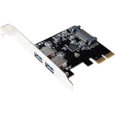 LogiLink Контролер Logilink PC0080, от PCI Express към 2x USB A(ж) 3.1, до 10 Gbit/s трансфер (PC0080)