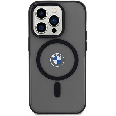 BMW Кейс BMW BMHMP14MDSLK за iPhone 14 Plus 6.7"", черен / черен, твърд, Signature MagSafe (BMW000628-0)