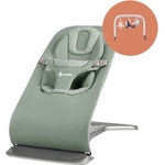 Ergobaby Бебешки шезлонг 3 в 1 Ergobaby - Evolve, Sage Green (EVLBNCSGGRNMSH) - ozone