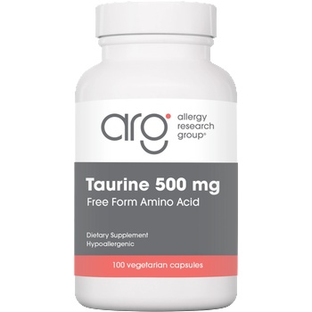 Allergy Research Group Таурин 500 мг - 100 вег. капсули