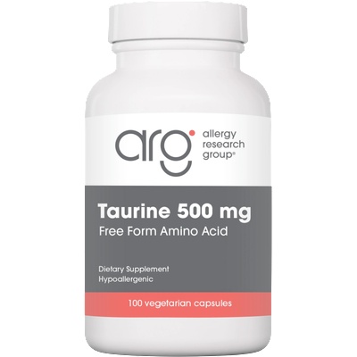 Allergy Research Group Таурин 500 мг - 100 вег. капсули