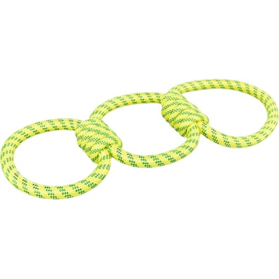 Aqua Toy plovoucí přetahovadlo 3 kruhy 42 cm polyester