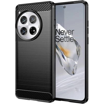 GKK Противоударен Калъф за OnePlus 12, Premium Carbon Case, Черен (596601750671)
