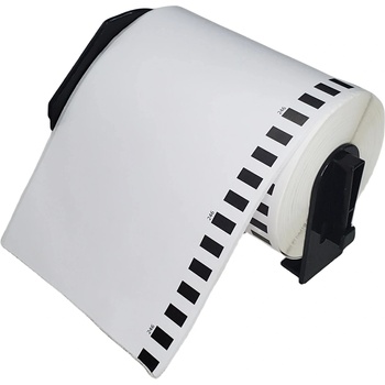 Makki Brother DK-22246 - White Continuous Length Paper Tape 103mm x 30.48m (MK-DK-22246)