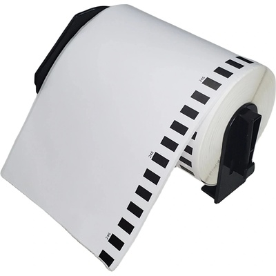 Makki Brother DK-22246 - White Continuous Length Paper Tape 103mm x 30.48m (MK-DK-22246)