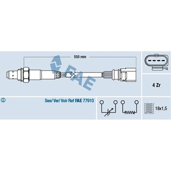 FAE Lambda sonda 77439