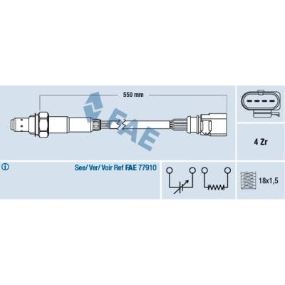 FAE Lambda sonda 77439
