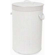 Compactor Bamboo - okrúhly, biely, 40 x 60 cm