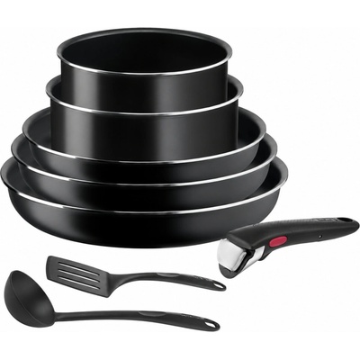 Tefal Sada nádobí L1599902 černá