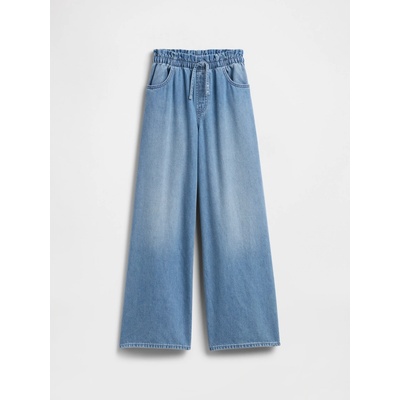 GAP Dětské džíny Baggy Featherweight Modrá – Zboží Dáma