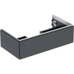 Geberit Окачен долен шкаф Geberit One матово черно 90 см (505.073.00.8)