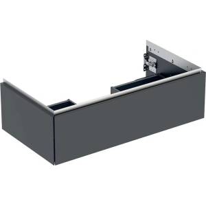 Geberit Окачен долен шкаф Geberit One матово черно 90 см (505.073.00.8)