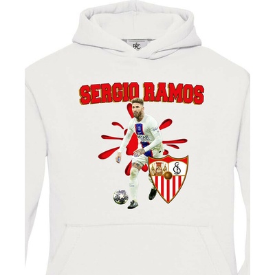 Dětská mikina Sergio Ramos Bílá