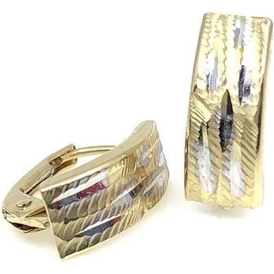 Jan Kos jewellery zlaté náušnice půlkruh 59629300