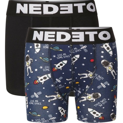 Nedeto 2PACK detské boxerky (2NBDV9) viacfarebné