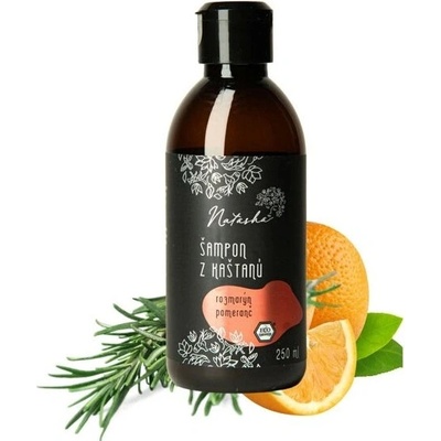 Natasha Šampon z kaštanů Máta a Pomeranč 250 ml