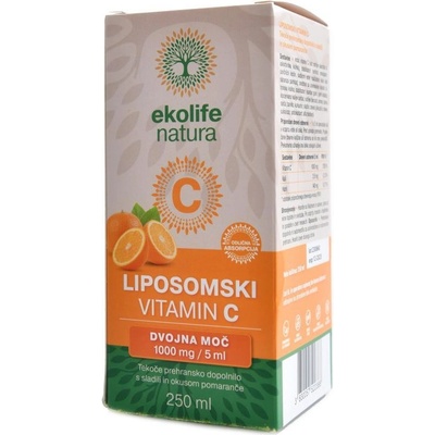 Ekolife Natura Liposomal Vitamin C 1000 mg 250 ml