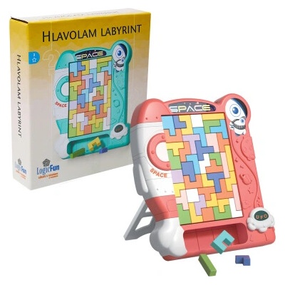 Sparkys Dřevěný hlavolam logické puzzle