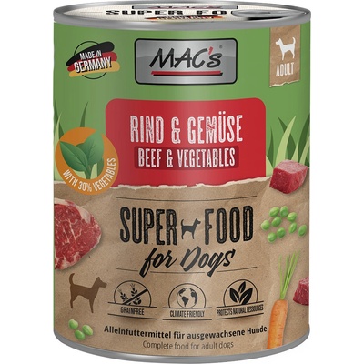 MAC's hovězí a zelenina 6 × 800 g