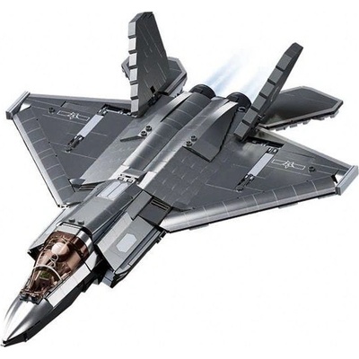 Sluban B1186 Stealth Aircraft Metal, verze s kovovým povlakem J-35S – Zboží Dáma