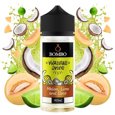 Bombo Wailani Juice Melon Lime and Coco 40ml/120ml Flavorshot