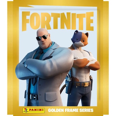 Panini Samolepky FORTNITE zlatéen Frame