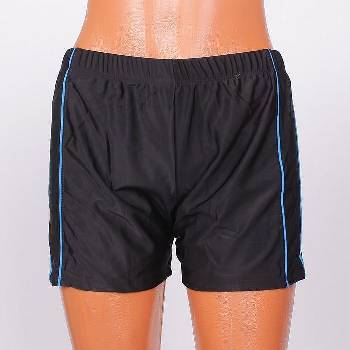 Image 1 of Мъжки бански в черно с две сини ленти