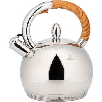 Kinghoff KH-3778 Неръждаема стомана свиркаща чайник 3L (KH-3778)