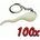 Pasante Glow Sperms 100 pack