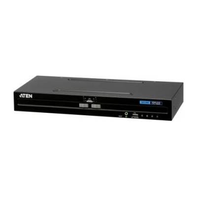 ATEN cs1182h kvm превключвател Монтаж в сървърен шкаф Черен