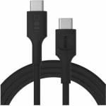 GREENCELL USB-C Cable 2m 100W Greencell PowerStream Fast Charging PD Panther Black