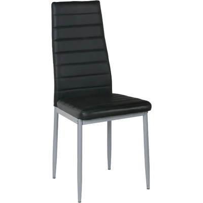 Mebeli Diskret К-204 Комплект трапезни столове, черен/ 4 броя